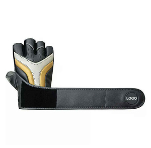 Meilleurs gants de musculation demi-doigts pour la salle de sport et l'extérieur avec support de poignet réglable, gants de musculation au design personnalisé - Product Image 5