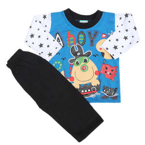 Traje de 2 Piezas de Manga Larga para Niños - Azul - Product Image 5