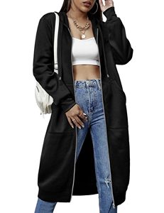 Women’s <b>Long</b> Hooded <b>Sweatshirt</b> - Product Image 1