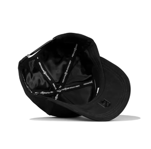 Casquette Dandy de haute qualité à 5 panneaux en suède satiné vintage, à simple boutonnage, avec boucle sur le devant, visière incurvée, noire, modèle <span class=keywords><strong>Joker</strong></span>, avec 5 éléments distinctifs - Product Image 6