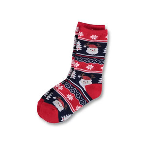 Calcetines navideños de compresión hasta el muslo, medias tejidas hasta la rodilla para hombres y mujeres, medias deportivas desechables de muñeco de nieve para invierno - Product Image 1