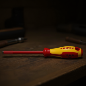 ประแจขันน็อตแบบขัดเงา Knipex VDE พร้อมด้ามจับไขควง - Product Image 3