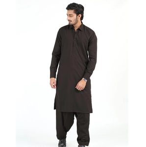 Shalwar Kameez en coton pakistanais respirant, vêtements ethniques musulmans pour hommes, été/hiver, style élégant pour musulmans - Product Image 1