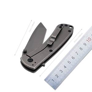 Couteau personnalisé Couteau de poche tactique pliant Couteau EDC personnalisé Chasse en plein air - Product Image 2