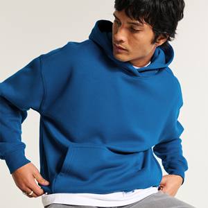 Sweat-shirts et sweats à capuche en coton pour hommes, sweats à capuche unis, sweats à capuche personnalisés avec logo brodé, ensemble de pantalons de survêtement et sweats à capuche OEM unisexe pour hommes - Product Image 4