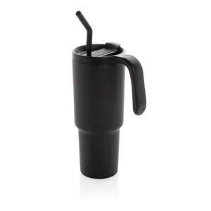 Vaso Reutilizable de Acero Inoxidable Sostenible RCS con Diseño Gráfico 360 para Merchandising Ecológico - Product Image 1