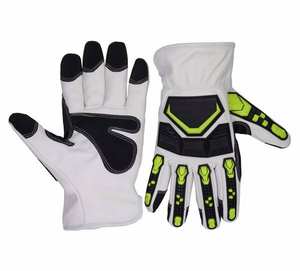 ถุงมือนิรภัยงานเชื่อมสีเหลือง TPE สำหรับผู้ชายขนาด11ออนซ์28ซม. ทนความร้อนป้องกันการตัดป้องกันการกระแทก2025 - Product Image 1