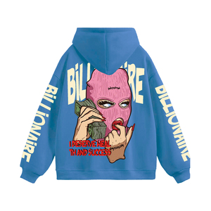 Sudadera de algodón 100% con capucha de gran tamaño para hombre, tendencia informal, antiarrugas, Otoño Invierno, impresión Digital 3D de talla grande (XXS a XL) - Product Image 1