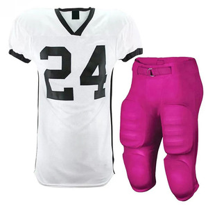 Nuevos Uniformes de Fútbol Americano Elegantes, 100% Poliéster, Secado Rápido, Transpirables y Ligeros, en Venta - Product Image 1