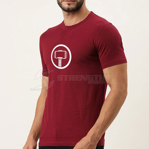 T-shirt respirant personnalisé de haute qualité, prix imbattable, impression de logo personnalisée, t-shirt pour homme le plus vendu - Product Image 3