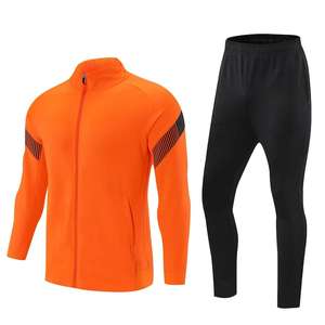 Men Winter Printed Sports Training Tracksuit Set Long Sleeve Full Zip Athletic Top & Performance Pants Gym <b>Running</b> Workout Wear - Product Image 1