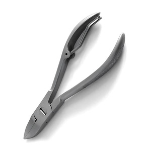 Cortauñas de Podología de Acero Inoxidable, Cuchilla Plana de 10 mm, Punta Afilada, Duradero, para Uso en Dedos, Estilo Simple para Adultos - Product Image 3
