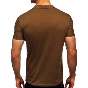 Prix de gros - Polo pour homme - Coupe ajustée - Manches courtes - T-shirt en microfibre - 100% coton - Polo 2027 - Product Image 3