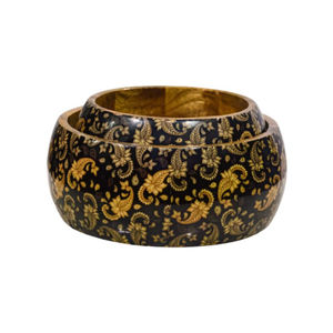 Cuenco de comida de madera anhelado a mano con diseño admirable, artículos de cocina y hogar de lujo de alta calidad, suministros clásicos para comida y postre - Product Image 2