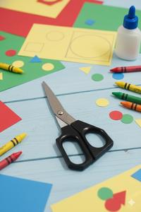 Tijeras de Acero Inoxidable de Alta Calidad de 5 Pulgadas para Estudiantes, con Mango de Plástico, para Manualidades y Bordado Infantil, Venta al Por Mayor de Fábrica OEM - Product Image 4