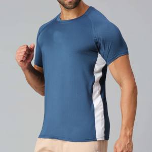 Haute qualité 240 GSM poids lourd hommes surdimensionné T-Shirt luxe blanc en détresse tricoté coton personnalisé goutte épaule conception - Product Image 4