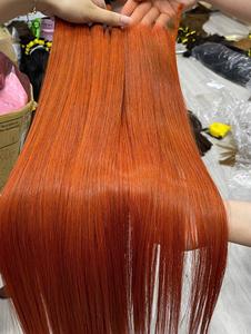 Cheveux Humains Remy Vietnamiens Lisses Comme des Baguettes, Double Trame Faite à la Machine, Couleur Tendance, Super Soyeux et Brillants, Grand Stock, Prix Raisonnable - Product Image 6