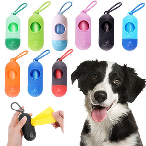 Dispenser Portatile Ecologico per Sacchetti Igienici Usa e Getta per Animali Domestici, Porta Sacchetti per Escrementi di Gatto e Paletta - Product Image 1