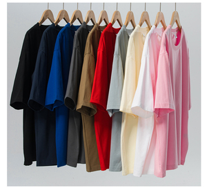 T-shirt 100% coton pour homme, coupe ample, imprimé, T-shirt pour homme de haute qualité, T-shirt décontracté surdimensionné, T-shirt vierge personnalisé pour homme - Product Image 2