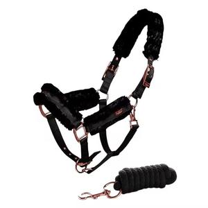 EQUILUX HANDCRAFT BOUTIQUE Fashion Horse <b>Halter</b> – Trendy Colors Stylish Rope Design - Product Image 2