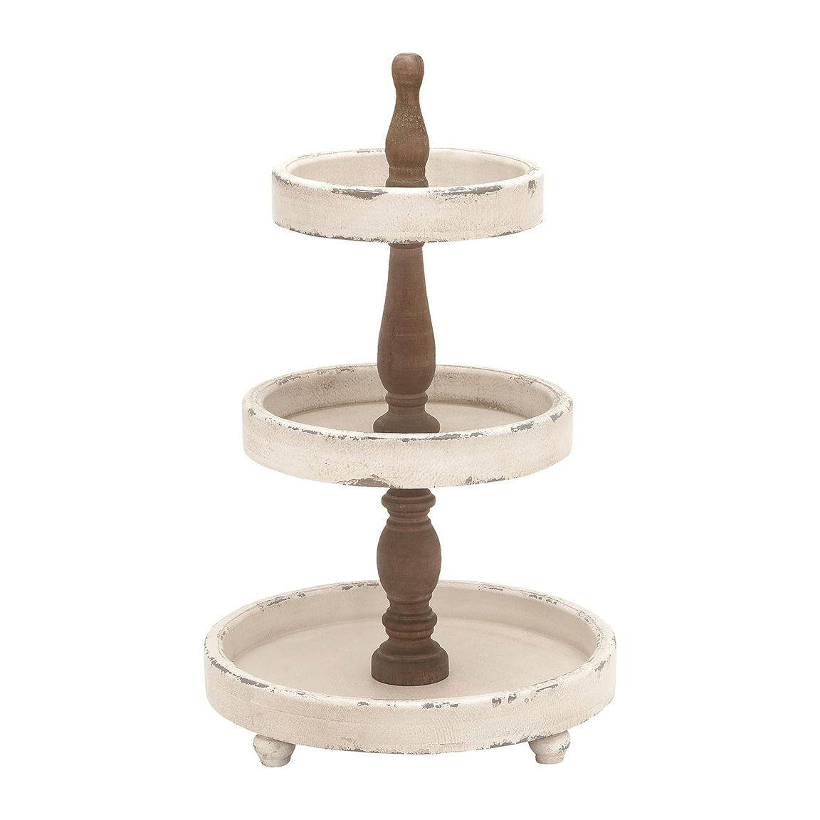 สีขาวโบราณและสีน้ำตาล