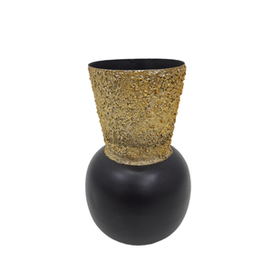 Awesome Design Iron Metal Flower <b>Vase</b> Black Finished for Home and Wedding Tabletop Decoration Metal <b>Vase</b> Handmade Bulk - Product Image 2