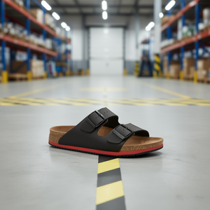 Sandalias Birkenstock Arizona Super Grip para Fitness y Seguridad, Talla 42, Color Negro, Certificadas Según DIN EN ISO 20347 - Product Image 3