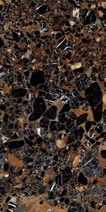 กระเบื้องพอร์ซเลนหินสีดำเงางามขนาด80X160ซม. 800X1600มม. กระเบื้องปูพื้นผนังผิวมันอย่างดีที่สุดจากอินเดีย - Product Image 4