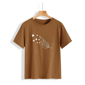 T-shirts unisexes tendance, respirants, écologiques, nouveaux designs imprimés attrayants, tissu en terry de haute qualité - Product Image 3