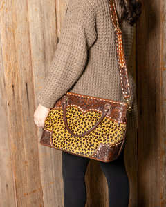 Gran oferta, bolso cruzado de cuero genuino bohemio para mujer, Vintage occidental para verano, uso diario, invierno, mecanizado a mano para mujer - Product Image 5
