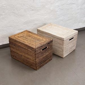 Office Decor Stationery Accessories Storage Boxes Rattan Woven Pencil <b>Pen</b> Container Cheapest Boxes - Product Image 5