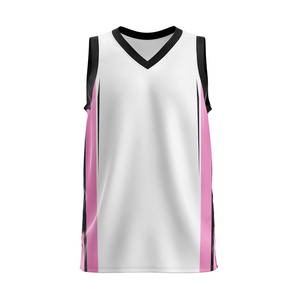 Uniforme de basket-ball entièrement sublimé, vêtements de sport, uniforme de basket-ball, design à col rond, maillot de basket-ball - Product Image 3