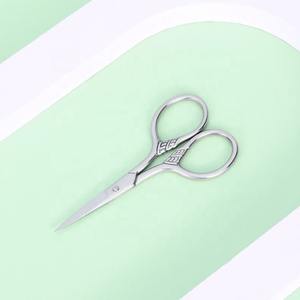 Wholesale Stainless Steel <b>Beard</b> Trimmer Pointed Tip Cuticle Mustache Trimmer Sharp For Personal Care Eyebrow <b>Scissors</b> Pakistan - Product Image 1