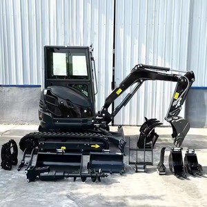 Ce Epa certificado Kubota motor 2.5Ton 3Ton 3.5Ton Mini excavadora 4Ton 1Ton granja cabina 360 grados multifunción envío gratis usado - Product Image 5