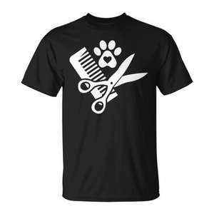 Camiseta a juego para el personal futuro de peluquería canina, para hombres y mujeres, para amantes y dueños de perros - Product Image 1