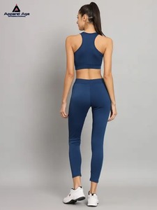 ชุดโยคะกางเกงเลคกิ้งออกกำลังกายแบบไร้ตะเข็บเอวสูงเลกกิ้งออกกำลังกายฟิตเนสยิม - Product Image 2