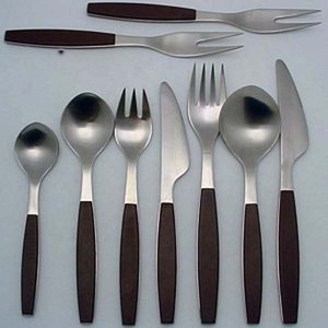 Ensemble d'argenterie en acier inoxydable pour restaurant d'hôtel avec poignée ronde longue en or cuillère couteau et fourchette ensemble de couverts pour mariage - Product Image 2