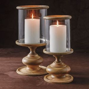 Bougeoir en bois avec vernis blanc parfait pour les mariages de maisons traditionnelles ou les célébrations de décoration vintage - Product Image 6