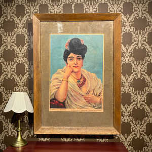 Diseño de Retrato Artístico Cultural Vintage, Estilo Tradicional en Papel - Product Image 2