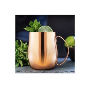 Tazas de cobre reales Taza de cobre al por mayor Taza de cerveza de café Vodka martillado Mula Taza de cobre Fabricante caliente en Inda - Product Image 5