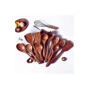 Ustensiles de cuisine de haute qualité, écologiques, personnalisables avec logo, en bois naturel, fabriqués au Vietnam, pour usage domestique et commercial - Product Image 5