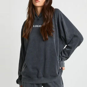 เสื้อฮู้ดผ้าฟลีซสำหรับผู้หญิง เนื้อนุ่ม อุ่นสบาย เหมาะสำหรับฤดูหนาว สไตล์ลำลอง รุ่นปี 2026 เสื้อฮู้ดผ้าฟลีซทรงโอเวอร์ไซส์ ใส่สบาย ทรงหลวม เหมาะสำหรับฤดูหนาว - Product Image 1