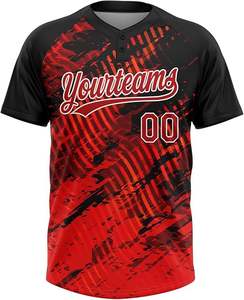 Diseño personalizado para jóvenes, uniformes de softbol para hombres, jersey de poliéster, camisetas de softbol sublimadas, transpirable, logotipo personalizado - Product Image 2