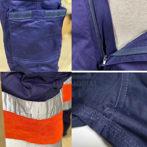 Reflective Safety Pants With Reinforced Knees Lightweight & Breathable <b>Work</b> <b>Trousers</b> In Pakistan - Product Image 6