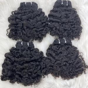 Vente en gros 100% extensions de cheveux humains bouclés birmans bruts de haute qualité vietnamienne HD un donneur 30 pouces faisceau frontal - Product Image 3