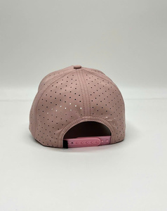 Factory Custom Logo Perforated Performance Hat Waterproof 6 Panel Baseball Waterproof Laser Cut Hole <b>Blank</b> Custom Golf Hat <b>Cap</b> - Product Image 4