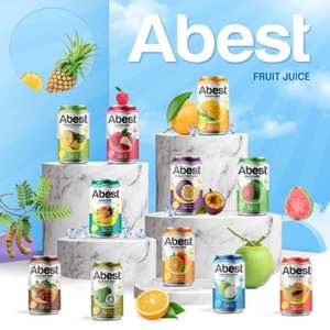 Abest Premium eau de coco boisson 330ML OEM ODM boîte de concentré de jus de fruits emballage fabricant de boissons aromatisées Vietnam - Product Image 4