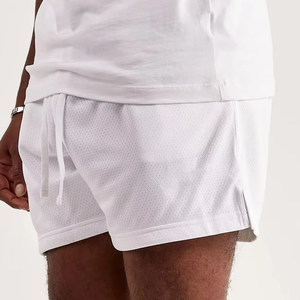 Pantalones cortos de malla para hombre precio de fábrica personalizado transpirable y de secado rápido personalizado al por mayor nueva llegada ropa informal - Product Image 6
