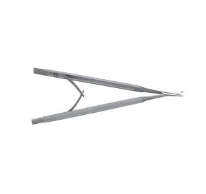 Porte-aiguilles ciseaux 14 cm à mâchoires droites lisses, manuel, en acier inoxydable, BEST CARE INTERNATIONAL, instrument chirurgical général - Product Image 2