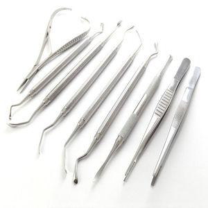 Ensemble d'instruments chirurgicaux de 73 instruments de chirurgie plastique et de chirurgie du nez en acier inoxydable - Product Image 6